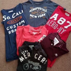 Bundle of 6 Aeropostale XXL mens shirts